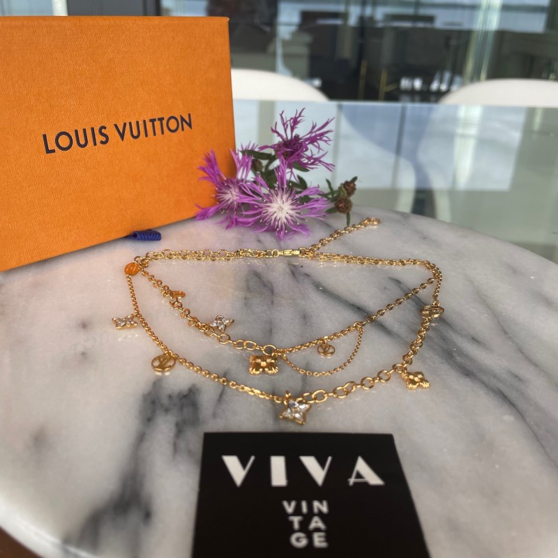 Louis Vuitton Blooming Strass Necklace (BLOOMING STRASS NECKLACE
