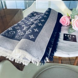 Louis Vuitton Denim Shawl