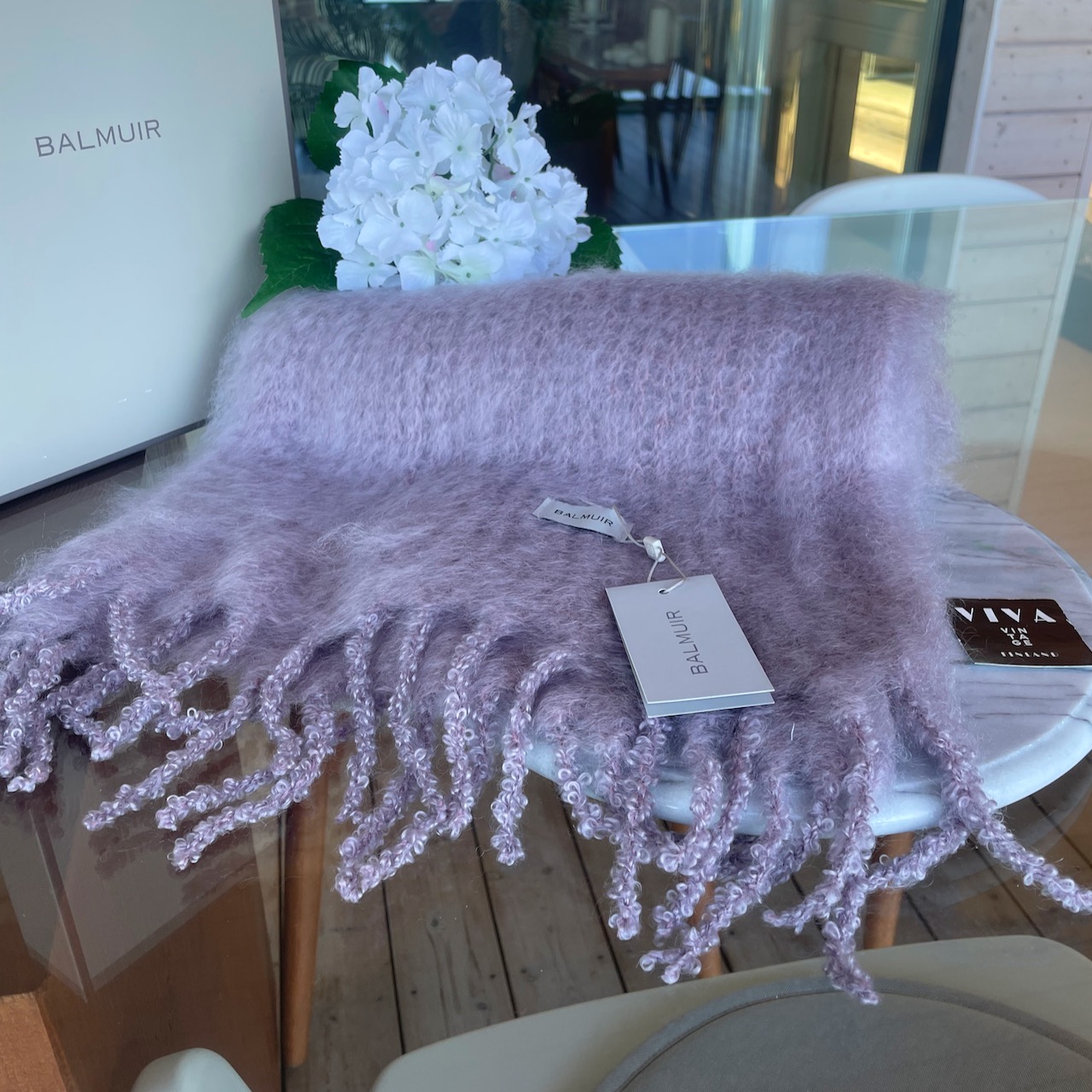 Balmuir Aurora mohair scarf - Image 3