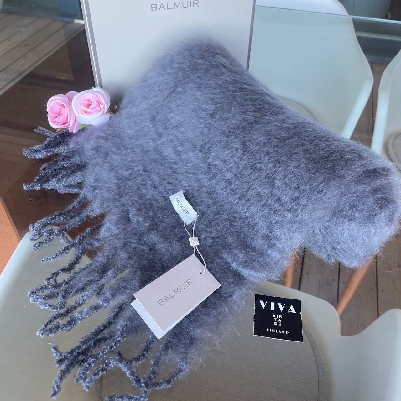 Balmuir Aurora mohair scarf - Image 2